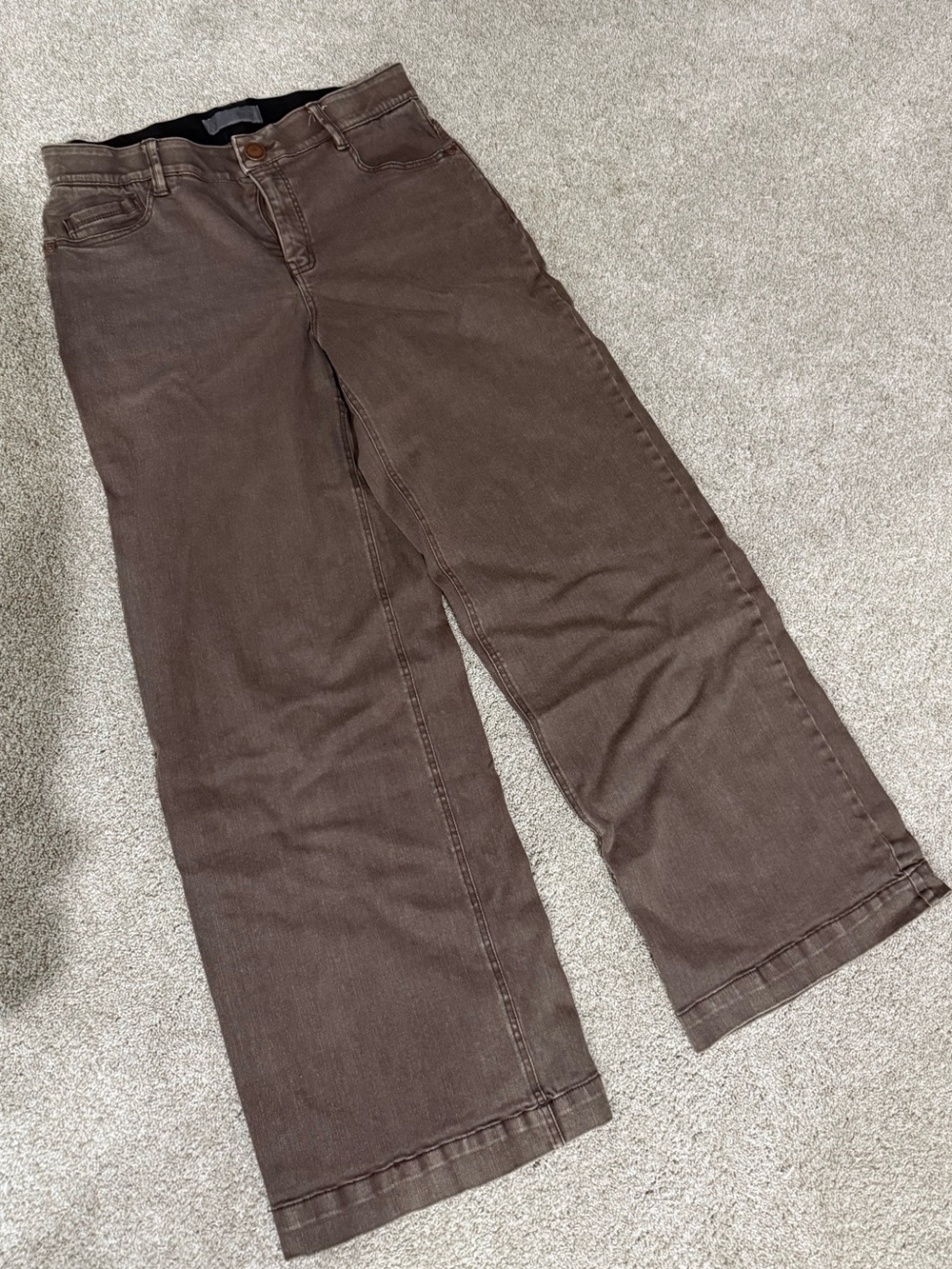 Wit and Wisdom Wide-Leg Pants in Brown
